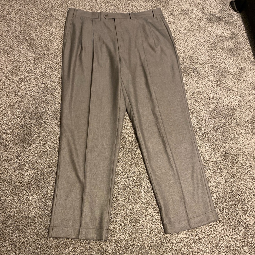 Ralph Lauren Classic Gray 40Wx30L Dress Pants
